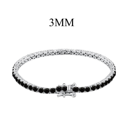 [Royal Jewelry]Radiant Colorful Round Cut Party Bracelet