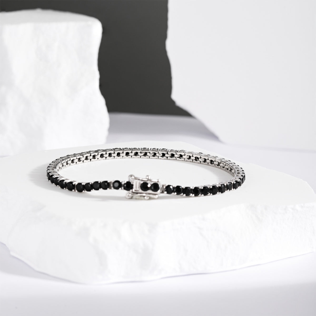 [Royal Jewelry]Radiant Colorful Round Cut Party Bracelet