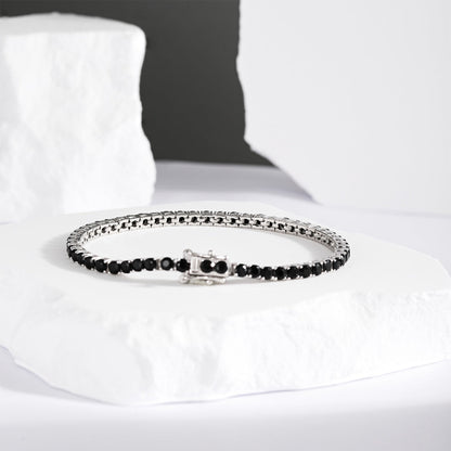 [Royal Jewelry]Radiant Colorful Round Cut Party Bracelet