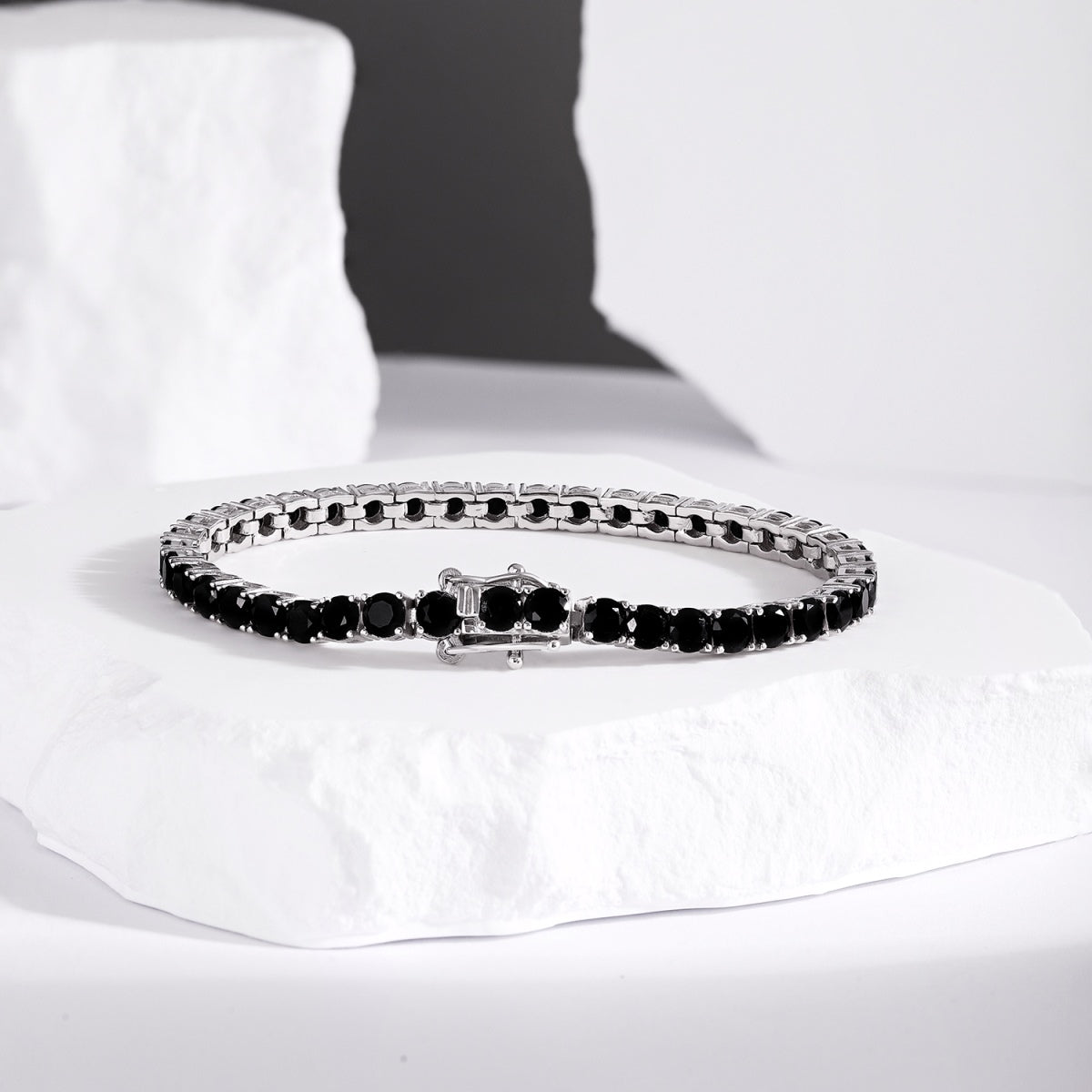 [Royal Jewelry]Radiant Colorful Round Cut Party Bracelet