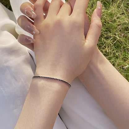 [Royal Jewelry]Radiant Colorful Round Cut Party Bracelet