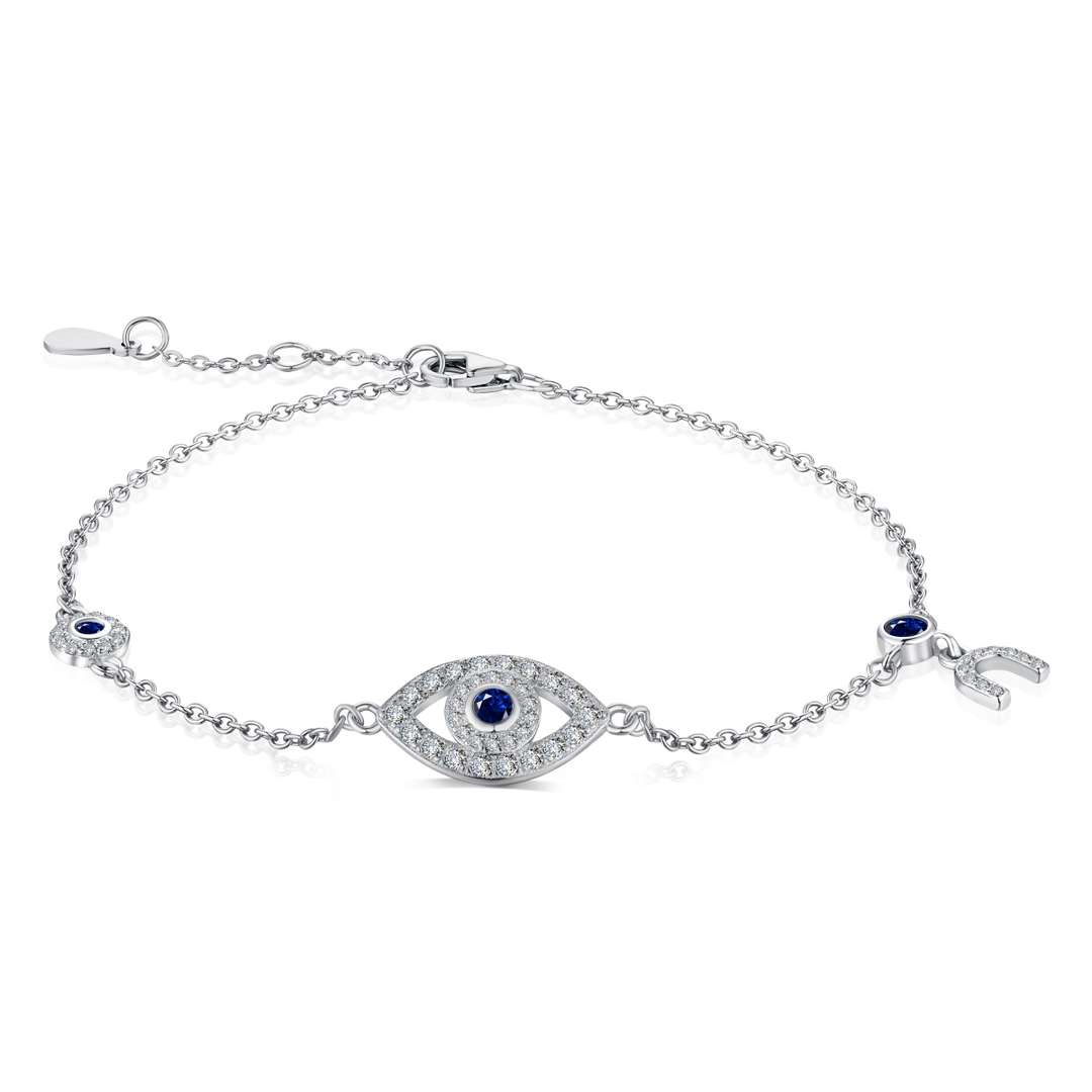 [Royal Jewelry]Dainty Eye Shape Necklace