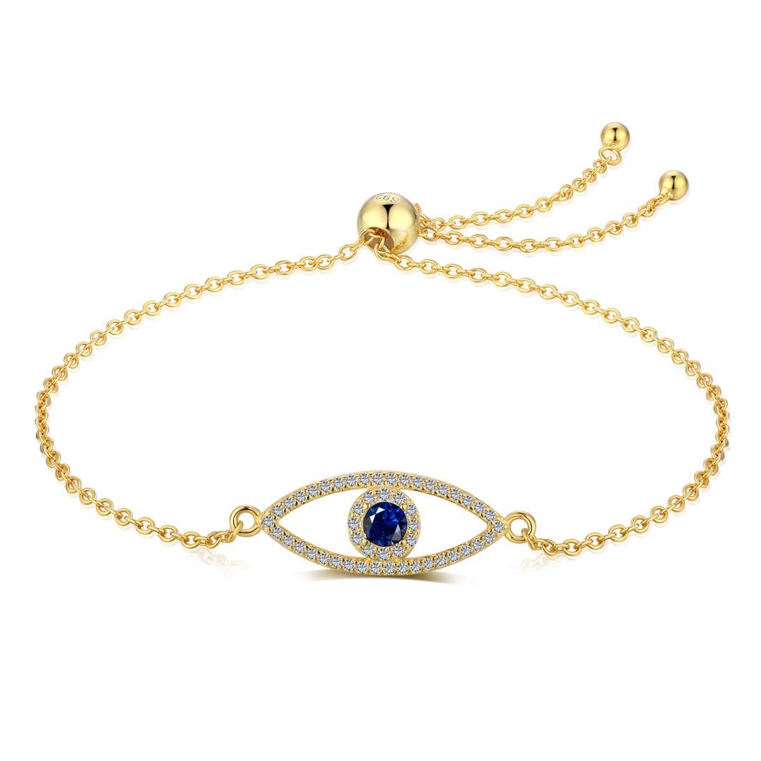 [Royal Jewelry]Devil's Eye Hollow Design Bracelet