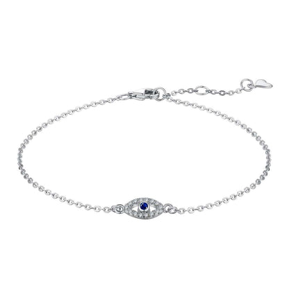 [Royal Jewelry]Evil Eye Shape Necklace