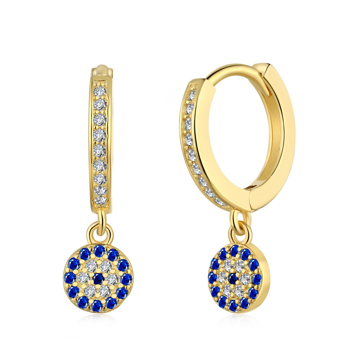 [Royal Jewelry]Unique Devil Eye Earrings