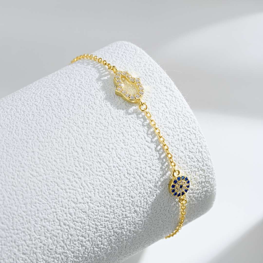 [Royal Jewelry]Gost Shape & Round Shape Necklace