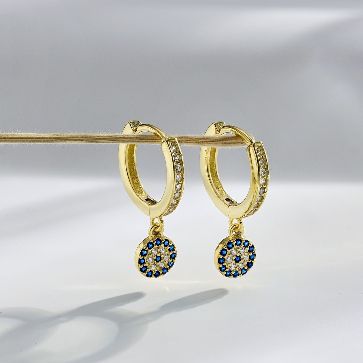 [Royal Jewelry]Unique Devil Eye Earrings