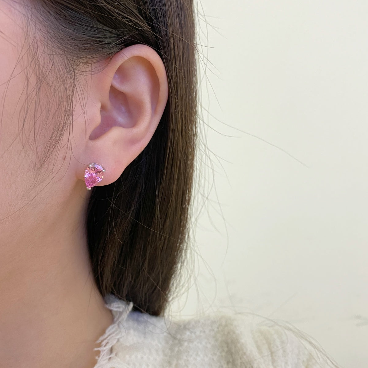 [Royal Jewelry]Ornate Water Drop Shape Earrings