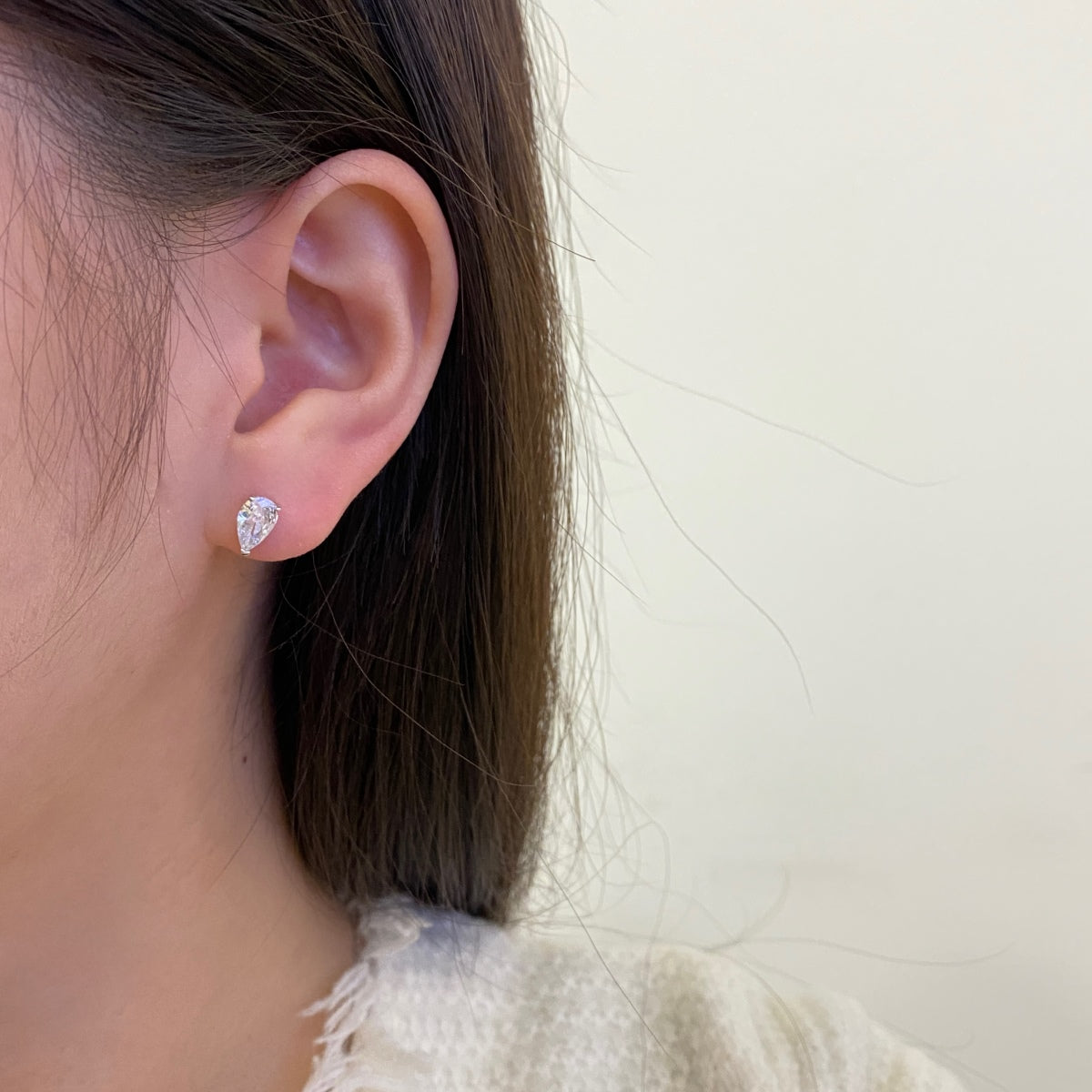 [Royal Jewelry]Ornate Water Drop Shape Earrings