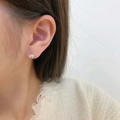 [Royal Jewelry]Unique Round Shape Earrings