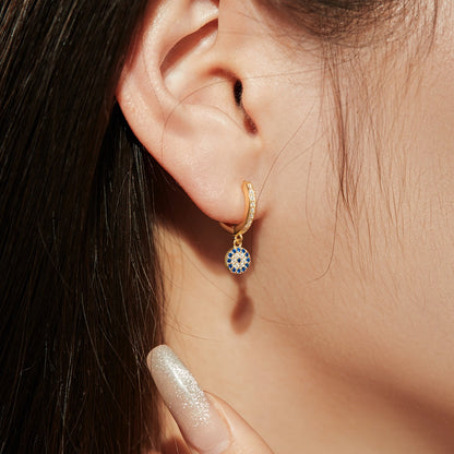 [Royal Jewelry]Unique Devil Eye Earrings