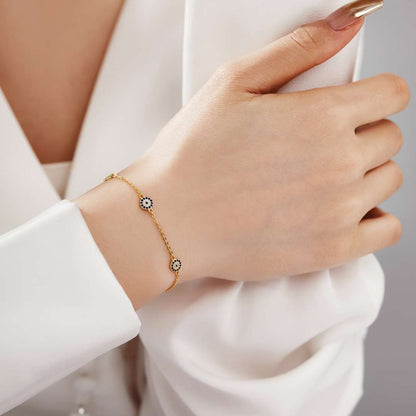 [Royal Jewelry]Delicate Round Shape Pendent Necklace