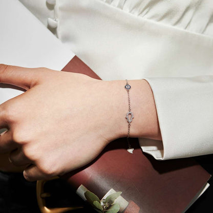 [Royal Jewelry]Gost Shape & Round Shape Necklace