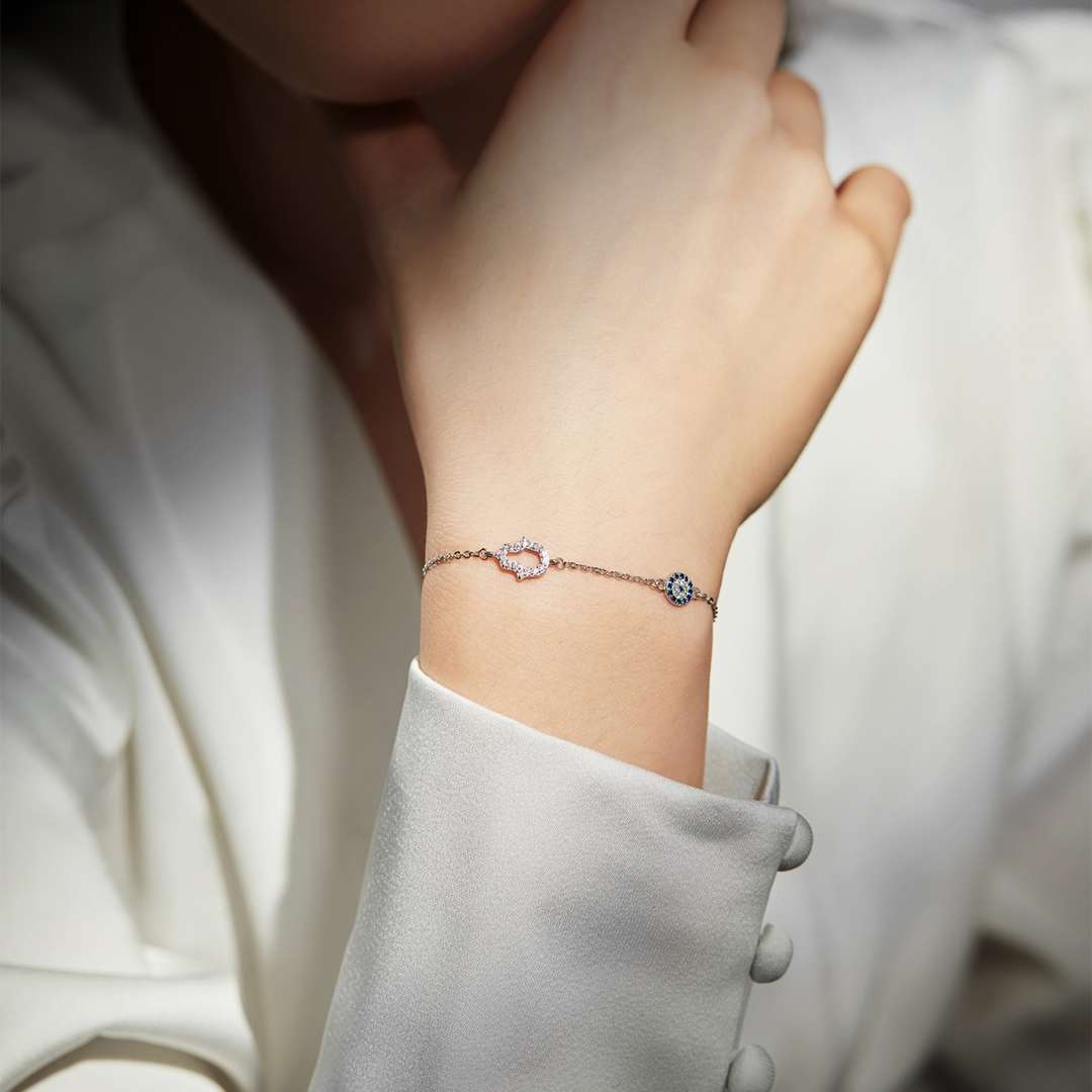 [Royal Jewelry]Gost Shape & Round Shape Necklace