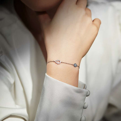 [Royal Jewelry]Gost Shape & Round Shape Necklace