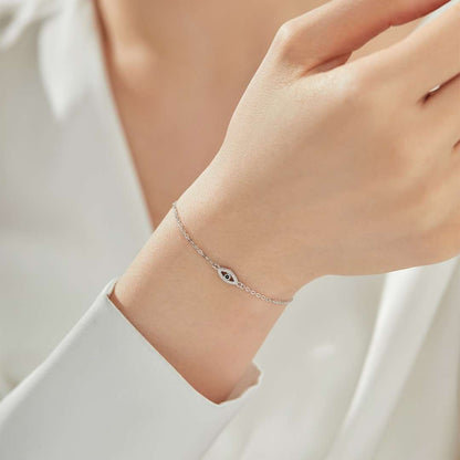 [Royal Jewelry]Evil Eye Shape Necklace