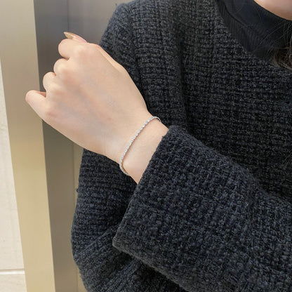 [Royal Jewelry]Elegant Emerald Cut Daily Bracelet