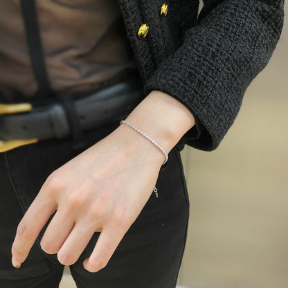 [Royal Jewelry]Elegant Emerald Cut Daily Bracelet
