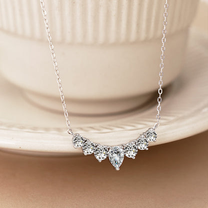 [Royal Jewelry]Dainty Colorful Heart Necklace