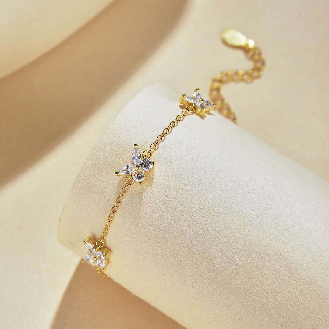 [Royal Jewelry]Radiant Butterfly Shape Necklace