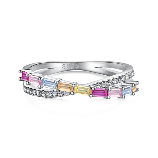 [Royal Jewelry]Energetic Elegant Radiant Cut Party Ring