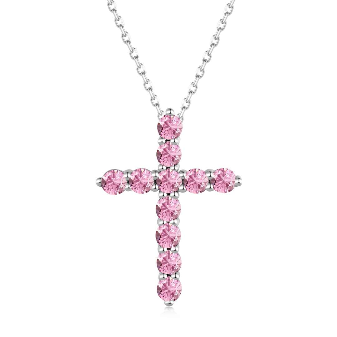 [Royal Jewelry]Unique Cross Shape Necklace