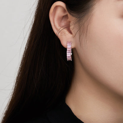 [Royal Jewelry]Radiant Heart Cutout Earrings