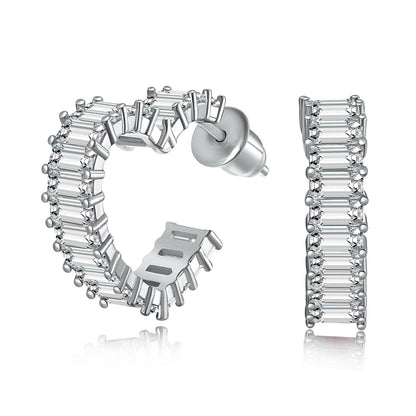 [Royal Jewelry]Radiant Heart Cutout Earrings