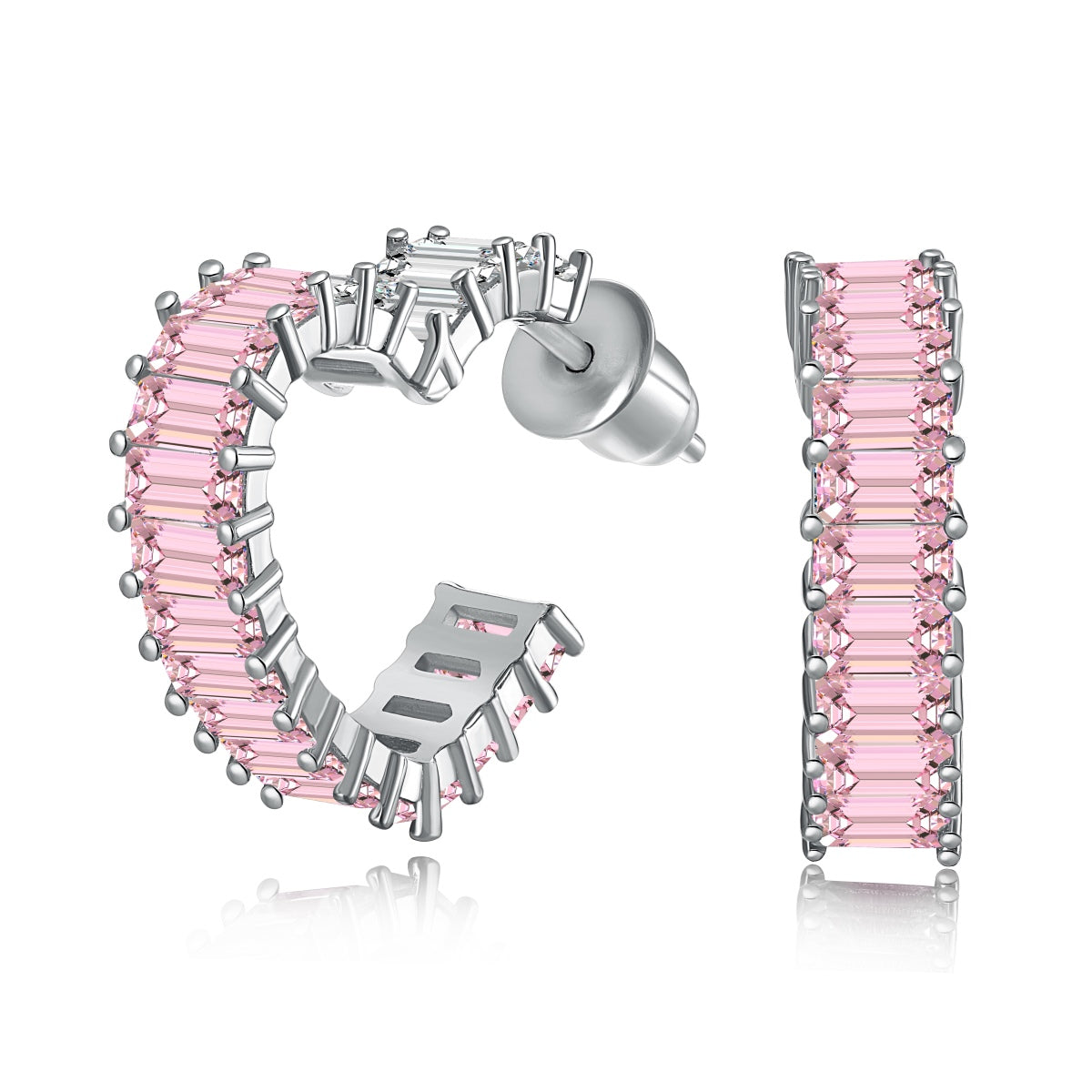 [Royal Jewelry]Radiant Heart Cutout Earrings