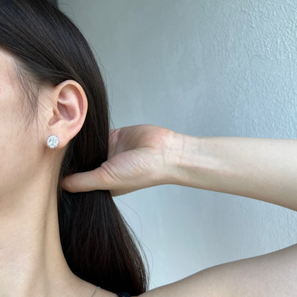 [Royal Jewelry]Delicate Radiant Oval Cut Daily Earrings