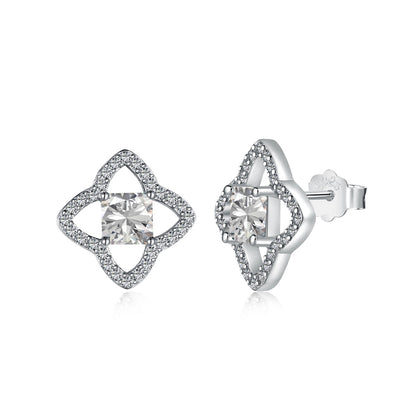 [Royal Jewelry]Elegant Star Shape Princess Cut Daily Earrings