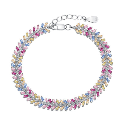 [Royal Jewelry]Dainty Radiant Emerald Cut Daily Bracelet