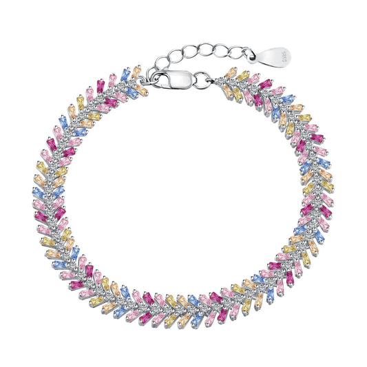 [Royal Jewelry]Dainty Radiant Emerald Cut Daily Bracelet