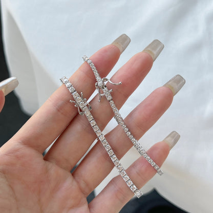 [Royal Jewelry]Dazzling Exquisite Round Cut Daily Bracelet