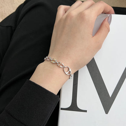 [Royal Jewelry]Dazzling Colorful Daily Bracelet