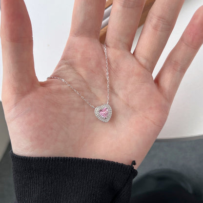 [Royal Jewelry]Exquisite Heart Shape Necklace