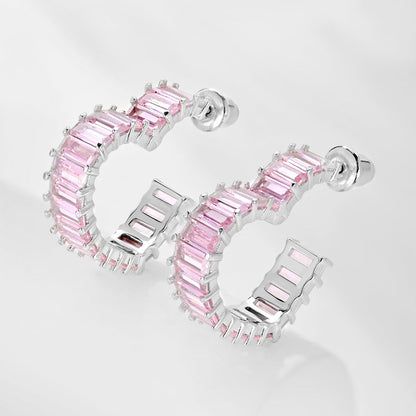 [Royal Jewelry]Radiant Heart Cutout Earrings