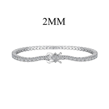 [Royal Jewelry]Dazzling Exquisite Round Cut Daily Bracelet