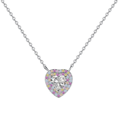 [Royal Jewelry]Exquisite Heart Shape Necklace