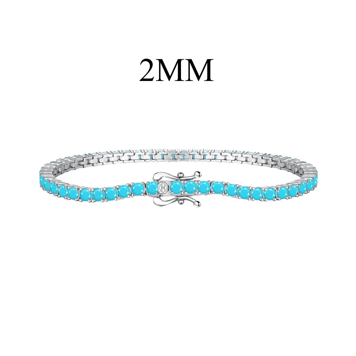 [Royal Jewelry]Dazzling Exquisite Round Cut Daily Bracelet