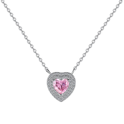 [Royal Jewelry]Exquisite Heart Shape Necklace