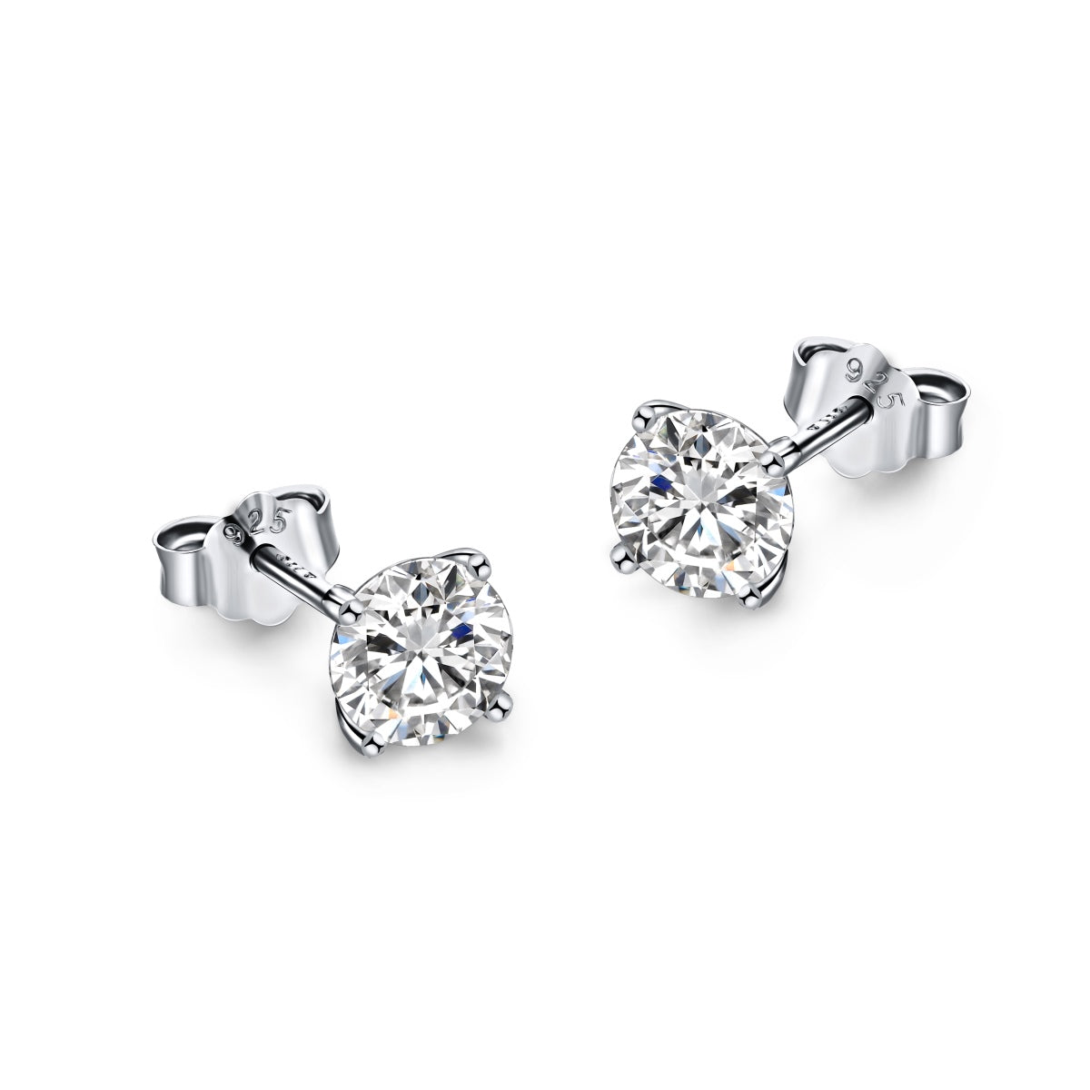 [Royal Jewelry]Unique Round Shape Earrings