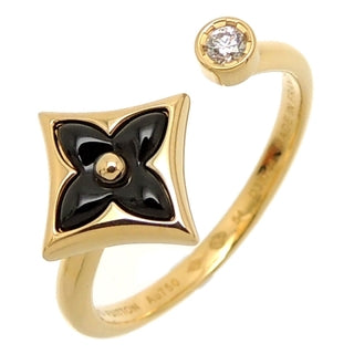 [Royal Jewelry]STAR 1 DIAMOND OPEN RING