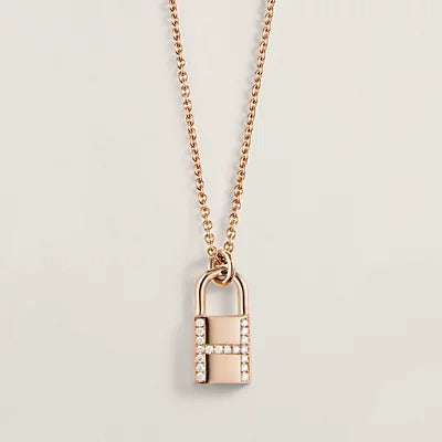 [Royal Jewelry]HM ADVANCED NICHE LOCK HEAD NECKLACE DIAMONDS