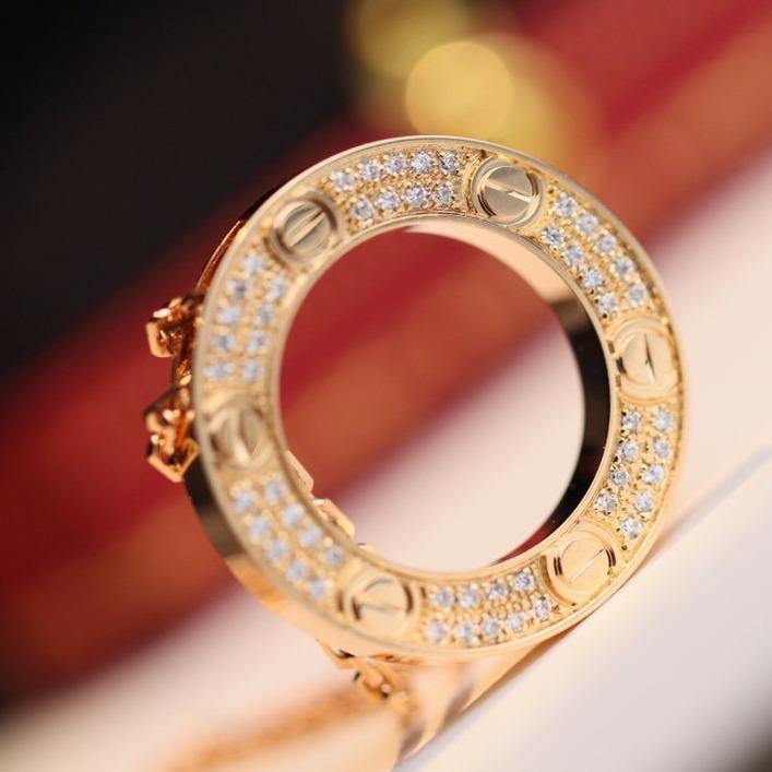 [Royal Jewelry]LOVE NECKLACE ADJUSTABLE ROSE GOLD