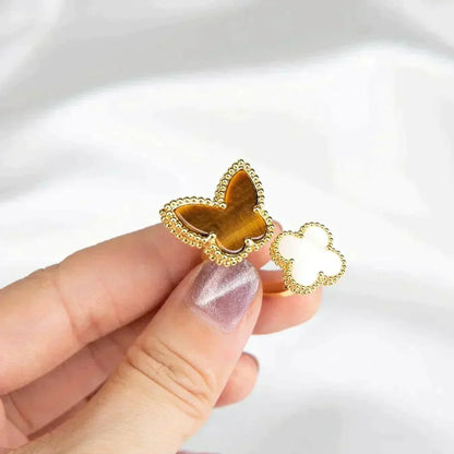 [Royal Jewelry]LUCKY BETWEEN THE FINGER RING