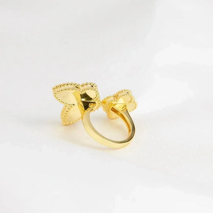[Royal Jewelry]LUCKY BETWEEN THE FINGER RING
