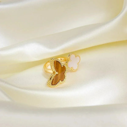 [Royal Jewelry]LUCKY BETWEEN THE FINGER RING
