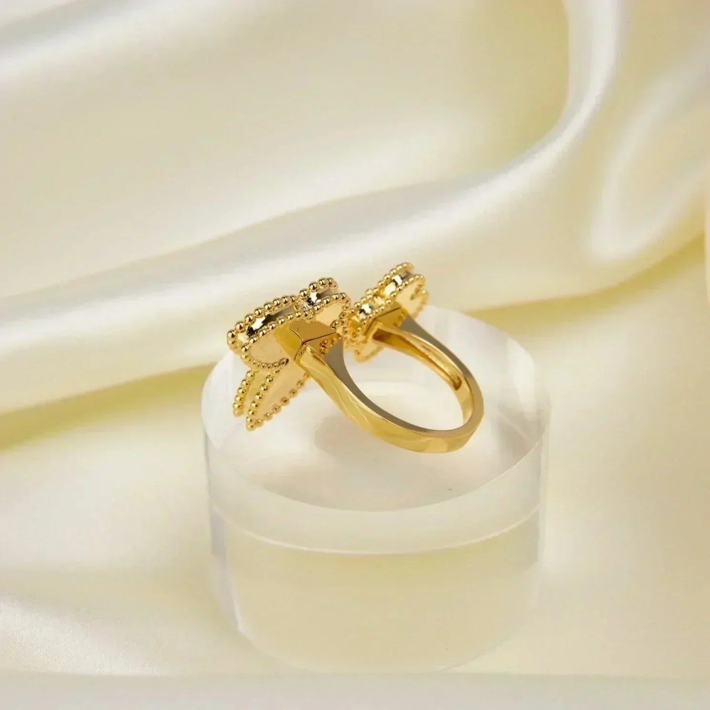 [Royal Jewelry]LUCKY BETWEEN THE FINGER RING