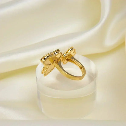 [Royal Jewelry]LUCKY BETWEEN THE FINGER RING